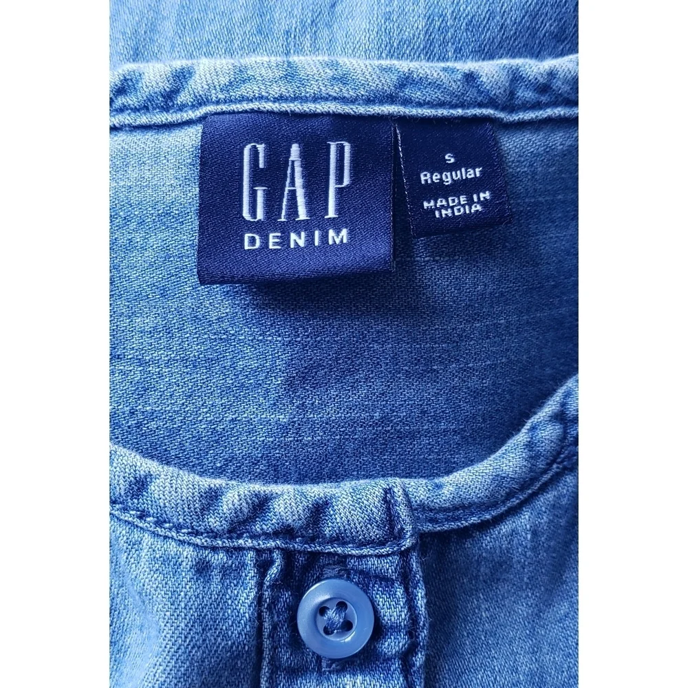 28. 2/$20 Gap Girls denim jumpsuit